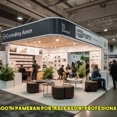 booth pameran portable kediri profesional